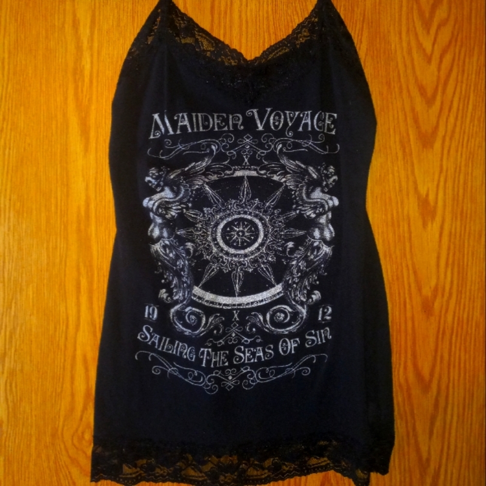 Lace tank top